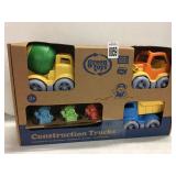 GREEN TOYS CONSTRUCTION TRUCKS