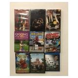ASSORTED CDS & DVDS