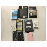 ASSORTED CELLPHONE & TABLET ACCESSORIES
