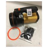 RECHARGEABLE LED FLASHLIGHT (MISSING GLASS COVER)