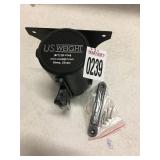 STEEL WALL MOUNT 8' BLACK BELT