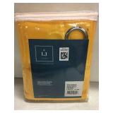 LJ HOMES PINEAPPLE YELLOW 2 PANELS 56'' X 88 ''