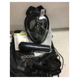 MANUAL FULL FACE SNORKEL MASK