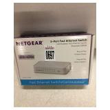 NETGEAR 5 PORT FAST ETHERNET SWITCH