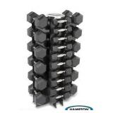 4 SIDED VERTICAL DUMBBELL RACK(NOT ASSEMBLED)
