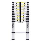 OHUHU 12.5 FT. ALUMINUM TELESCOPIC LADDER