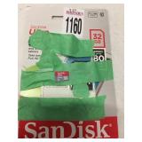 SANDISK ULTRA 32 GB SD CARD (IN SHOWCASE)