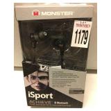 MONSTER ISPORT ATHLETE'S HEADPHONE (IN SHOWCASE)