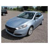 2013 DODGE DART 110138 KMS 2013 DODGE DART 110138 KMS