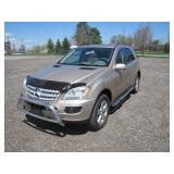 2006 MERCEDES ML500 143283 KMS 2006 MERCEDES ML500 143283 KMS