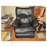 LAZYBOY LEATHER ROCKER - RECLINER LAZYBOY LEATHER ROCKER - RECLINER