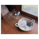 PEDESTAL CAKE PLATE / COVER / TRAY / PEDESTAL CAKE PLATE / COVER / TRAY /