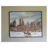 OIL PAINTING ON CANVAS - TONY FURLONG OIL PAINTING ON CANVAS - TONY FURLONG