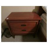 NIGHT STAND - WALNUT FINISH NIGHT STAND - WALNUT FINISH