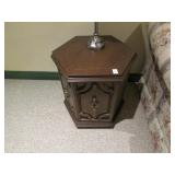 (2) HEXAGAN LAMP TABLES (2) HEXAGAN LAMP TABLES