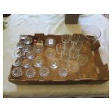 LOT ASSORTED GLASSWARE LOT ASSORTED GLASSWARE