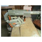 BLACK & DECKER RADIAL ARM SAW BLACK & DECKER RADIAL ARM SAW
