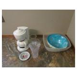 TEA MAKER / ASSORTED GLASSWARE / MISC TEA MAKER / ASSORTED GLASSWARE / MISC