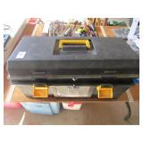 TOOL BOX / ASSORTED TOOLS (NOTE BOX CRACKED) TOOL BOX / ASSORTED TOOLS (NOTE BOX CRACKED)