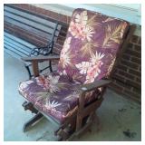 WOODEN GLIDER ROCKER WOODEN GLIDER ROCKER