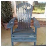 WOODEN MUSKOKA CHAIR WOODEN MUSKOKA CHAIR