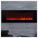 DINATALE WALL MOUNTED ELECTRIC FIREPLACE