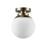 GLOBE PORTLAND FLUSH MOUNT GLOBE PORTLAND FLUSH MOUNT