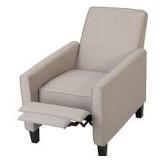 DARVIS FABRIC RECLINER CLUB CHAIR (NOT ASSEMBLED)