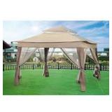 STEEL PATIO GAZEBO (NOT ASSEMBLED) STEEL PATIO GAZEBO (NOT ASSEMBLED)