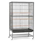 WROUGHT IRON FLIGHT CAGE (NOT ASSEMBLED) WROUGHT IRON FLIGHT CAGE (NOT ASSEMBLED)