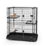 DELUXE CAT HOME(USED;NOT ASSEMBLED) DELUXE CAT HOME(USED;NOT ASSEMBLED)