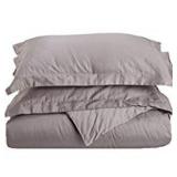 SUPERIOR KING DUVET COVER SET 3-PIECE