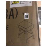 BROWN FINISH END TABLE(NOT ASSEMBLED) BROWN FINISH END TABLE(NOT ASSEMBLED)