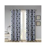 INTELLIGENT DESIGN MACI WINDOW CURTAIN INDIGO INTELLIGENT DESIGN MACI WINDOW CURTAIN INDIGO