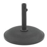 15KG BLACK PARASOL BASE