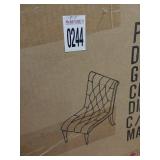 UPHOLISTERED CHAIR (NOT ASSEMBLED) UPHOLISTERED CHAIR (NOT ASSEMBLED)