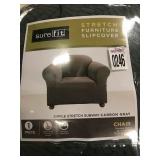 SURE FIT STRETCH SLIPCOVER 32IN TO 40 IN