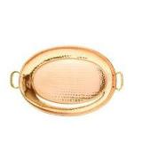 DECOR COPPER OVAL TRAY