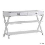 KENTON 2 DRAWER X BASE CONSOLE TABLE (NOT