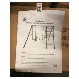 LIFESPAN KIDS 2-STATION METAL SWING SET(NOT LIFESPAN KIDS 2-STATION METAL SWING SET(NOT