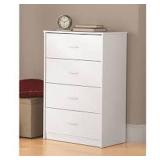 MAINSTAYS 4 DRAWER DRESSER(NOT ASSEMBLED) MAINSTAYS 4 DRAWER DRESSER(NOT ASSEMBLED)
