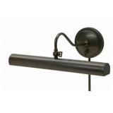 LIBRARY 2-LIGHT WALL LAMP OIL RUBBED BRONZE