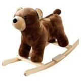 PLUSH BROWNS ROCKING BARRY BEAR (NOT ASSEMBLED) PLUSH BROWNS ROCKING BARRY BEAR (NOT ASSEMBLED)