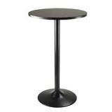 PUB TABLE BLACK FINISH (NOT ASSEMBLED) PUB TABLE BLACK FINISH (NOT ASSEMBLED)