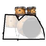 LUDWIG ELEMENT BIRCH DRUMS (TOP ONLY)