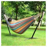 OHUHU HAMMOCK WITH STAND (NOT ASSEMBLED)