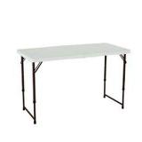 LIFETIME 4-FOOT ADJUSTABLE TABLE LIFETIME 4-FOOT ADJUSTABLE TABLE