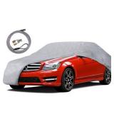 CAR COVER WITH CAR COVER SECURITY CABLE LOCK