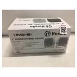 HERDIO 4'' WATERPROOF MARINE BOX SPEAKERS HERDIO 4'' WATERPROOF MARINE BOX SPEAKERS
