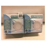 4 IN SLIM RECESSED LIGHT SET OF 2 4 IN SLIM RECESSED LIGHT SET OF 2